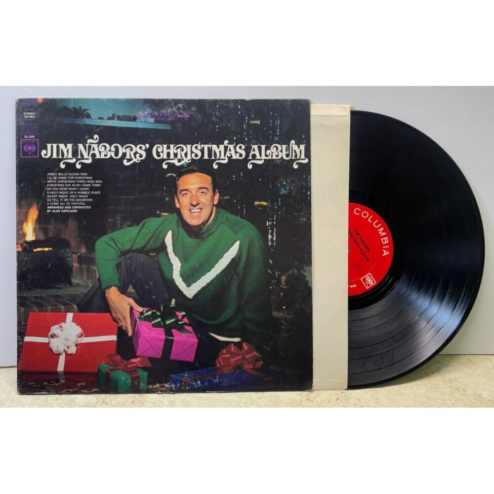 Jim Nabors Christmas Album Vinyl LP Columbia CS 9531 12 Songs